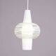 Suspension en verre des années 1950 par Louis Kalff pour Philips, Pays-Bas