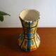 Vase Keraluc Quimper vintage 60's 70's with geometric decorations