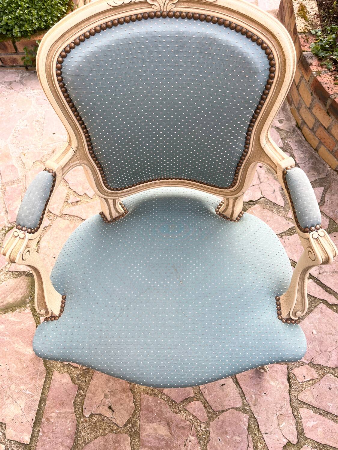 Fauteuil cabriolet Louis XV