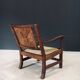 Arts & Crafts Handcrafted Low Lounge Armchairs, Belgium, 1920s, Set of 2