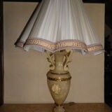 Large model alabaster lamp