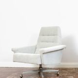 Office Chair From Up Závody On Metal Wheels, Czechoslovakia, 1970