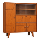 Buffet vitré, années 50-60