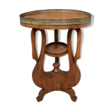 Mahogany gueridon with swan motif