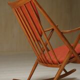 Rocking chair by Frank Reenskaug for Bramin, 1958