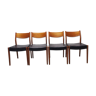 Set of 4 Cees Braakman chairs