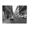 Photographic print Paris in 1965 rue Pigalle by day