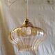 70's amber glass suspension design