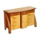 Very Art Deco in burl maple and thuja wood by Andrew Vara.