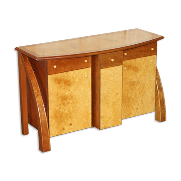 Very Art Deco in burl maple and thuja wood by Andrew Vara.