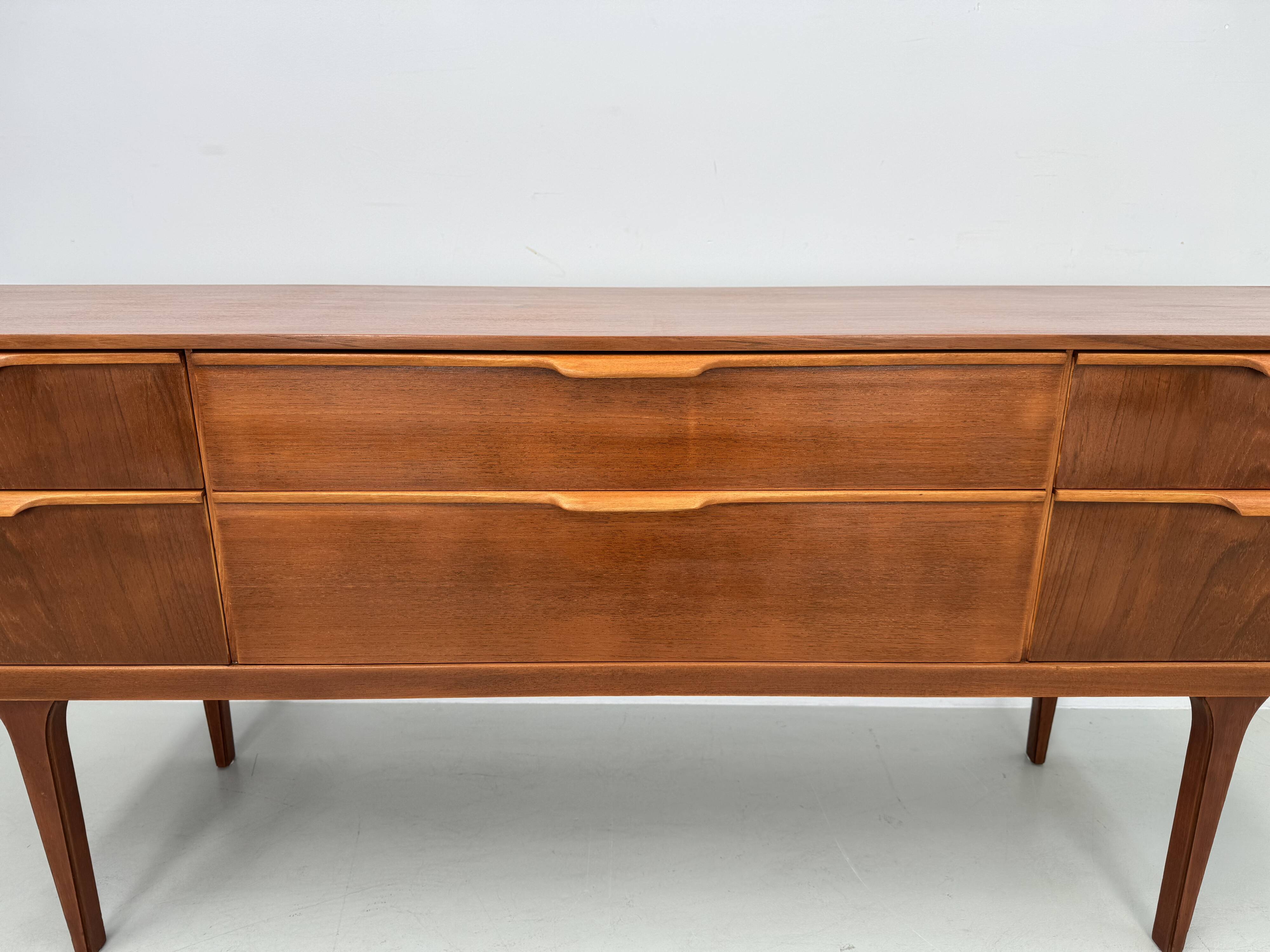 Vintage sideboard with 6 drawers by Austinsuite, designed by Frank Guille i