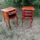 Louis XV-style bedside tables