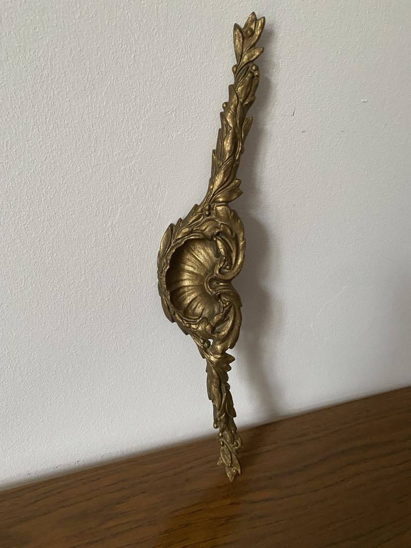 Ancient bronze pediment