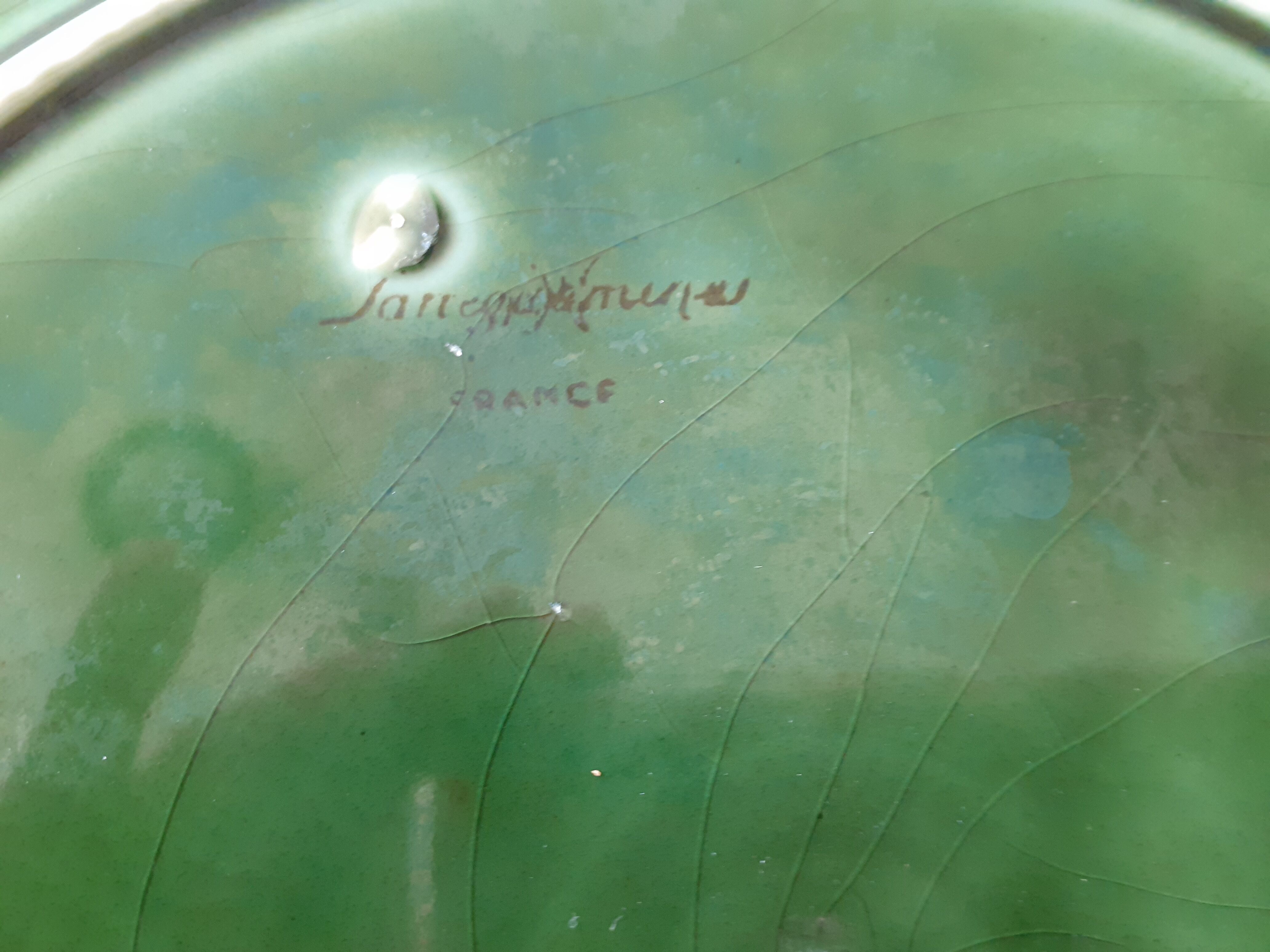 Servant display with cakes Sarreguemines