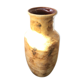 Former vase st clement ref 9218 ceramics beige france vintage