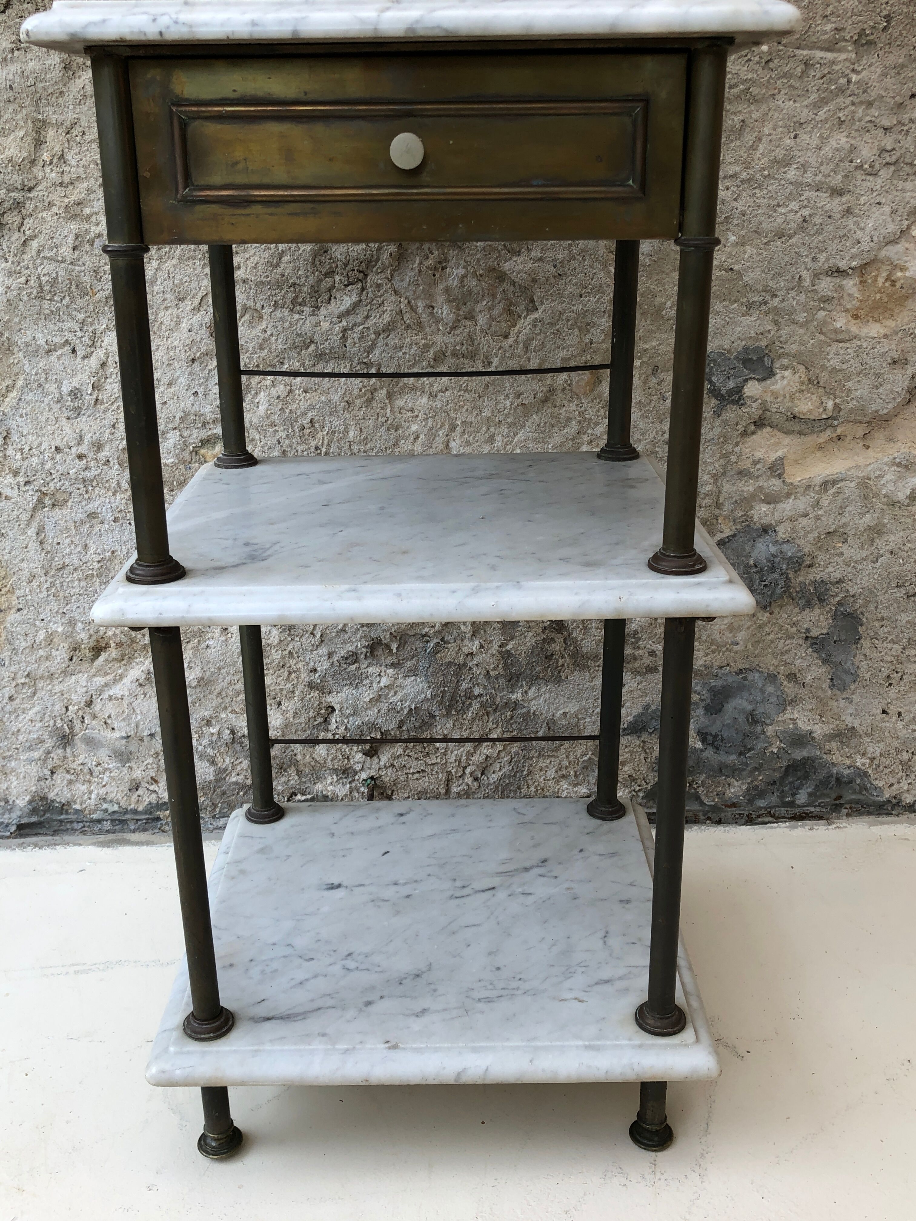 Art Nouveau bedside table