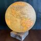Illuminated glass globe from the 1930s/40s, V. Vindrinet, Paris