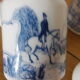 Lot 3 pots epices opaline