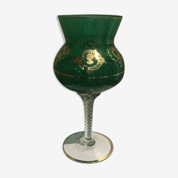 Coupe en verre soufflé