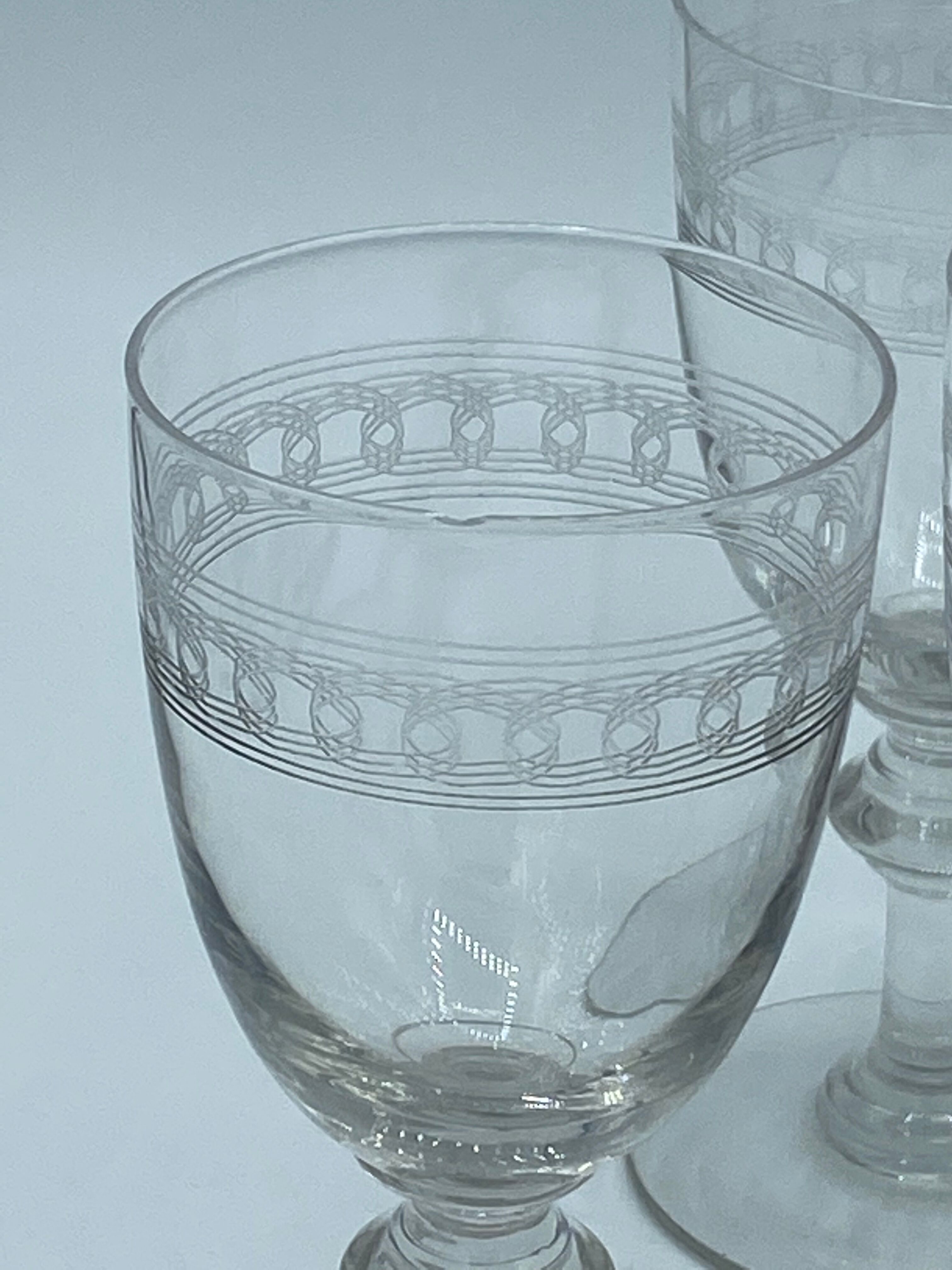 Ancient baluster glasses