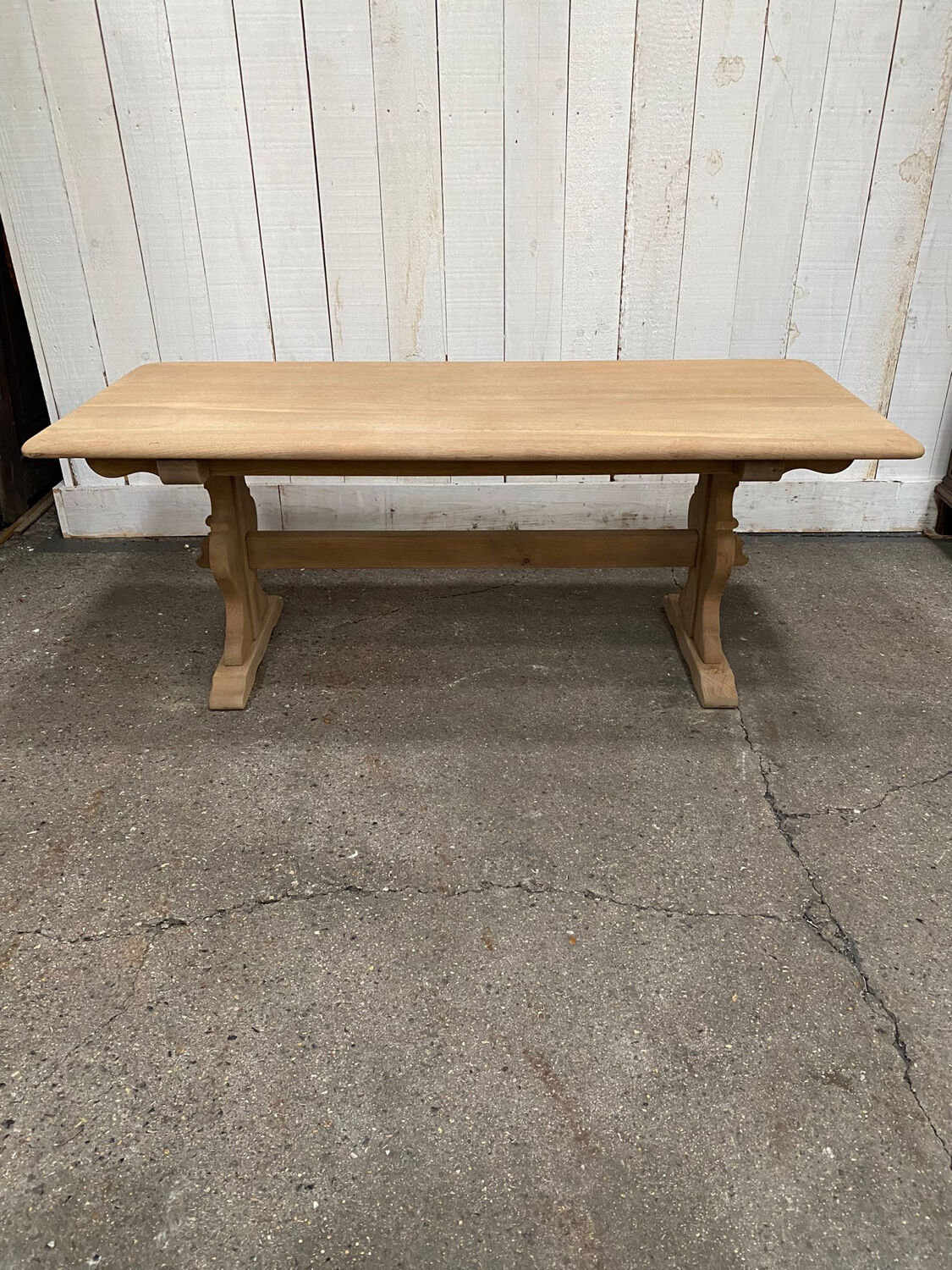 Farmhouse table stripped and restored