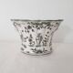 Vase, bouquetière style Louis XV en faïence de Moustiers décor grotesques Joseph Olery