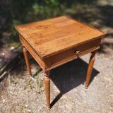 Louis Philippe style walnut side table