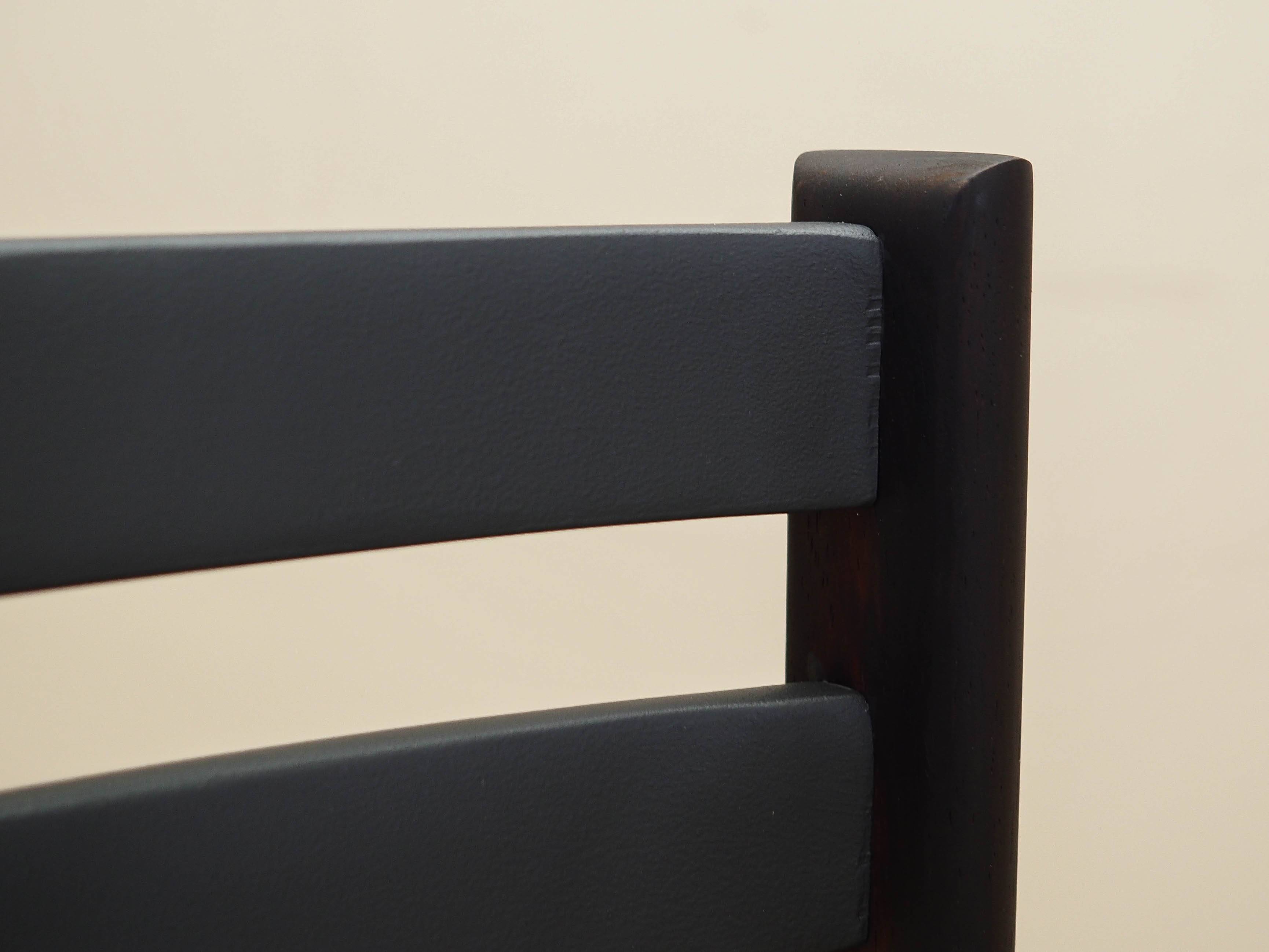 Set of two rosewood chairs, Danish design, 1970s, production: Denmark