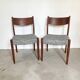 Paire de chaises scandinave