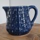 Sarreguemines earthenware pitcher