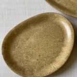3 stoneware cups