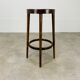 Tabouret de bar Baumann années 60 bois