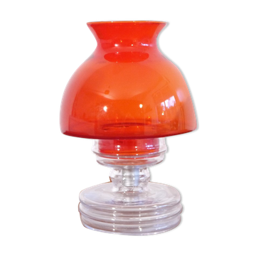 Finnish glass candle holder by Nanny Still 1960