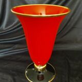 Glass vases in 50s color