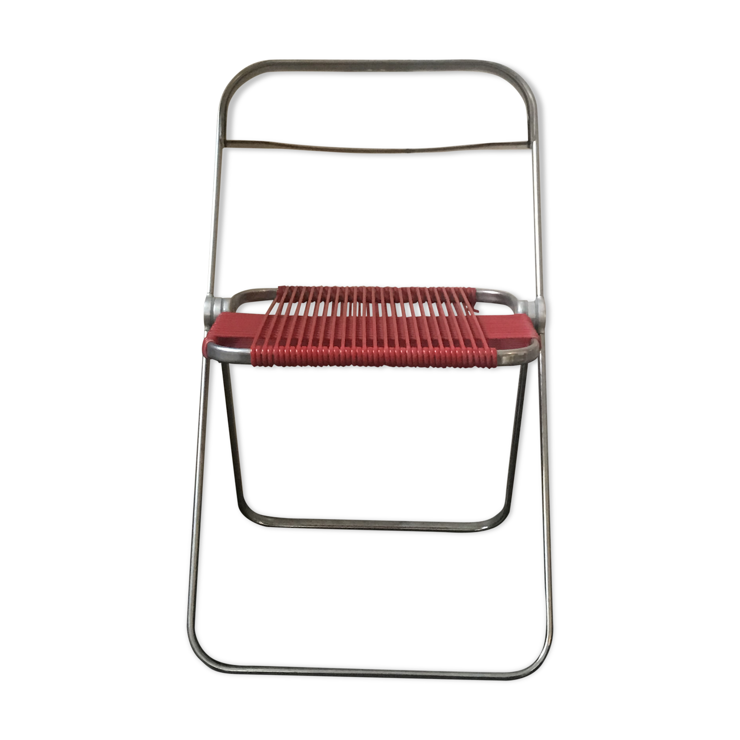 Chaise Plia par Giancarlo Piretti scoubidou