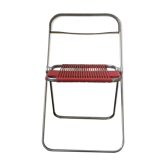 Plia chair by Giancarlo Piretti scoubidou