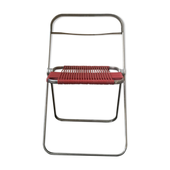 Chaise Plia par Giancarlo Piretti scoubidou