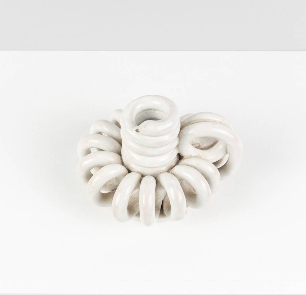 Vintage ceramic candle holder, circa 1950
