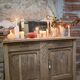 Art Deco oak sideboard/buffet restored