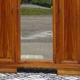 3-door walnut cabinet and walnut bramble