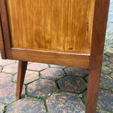 Vintage chest of drawers with tapered legs