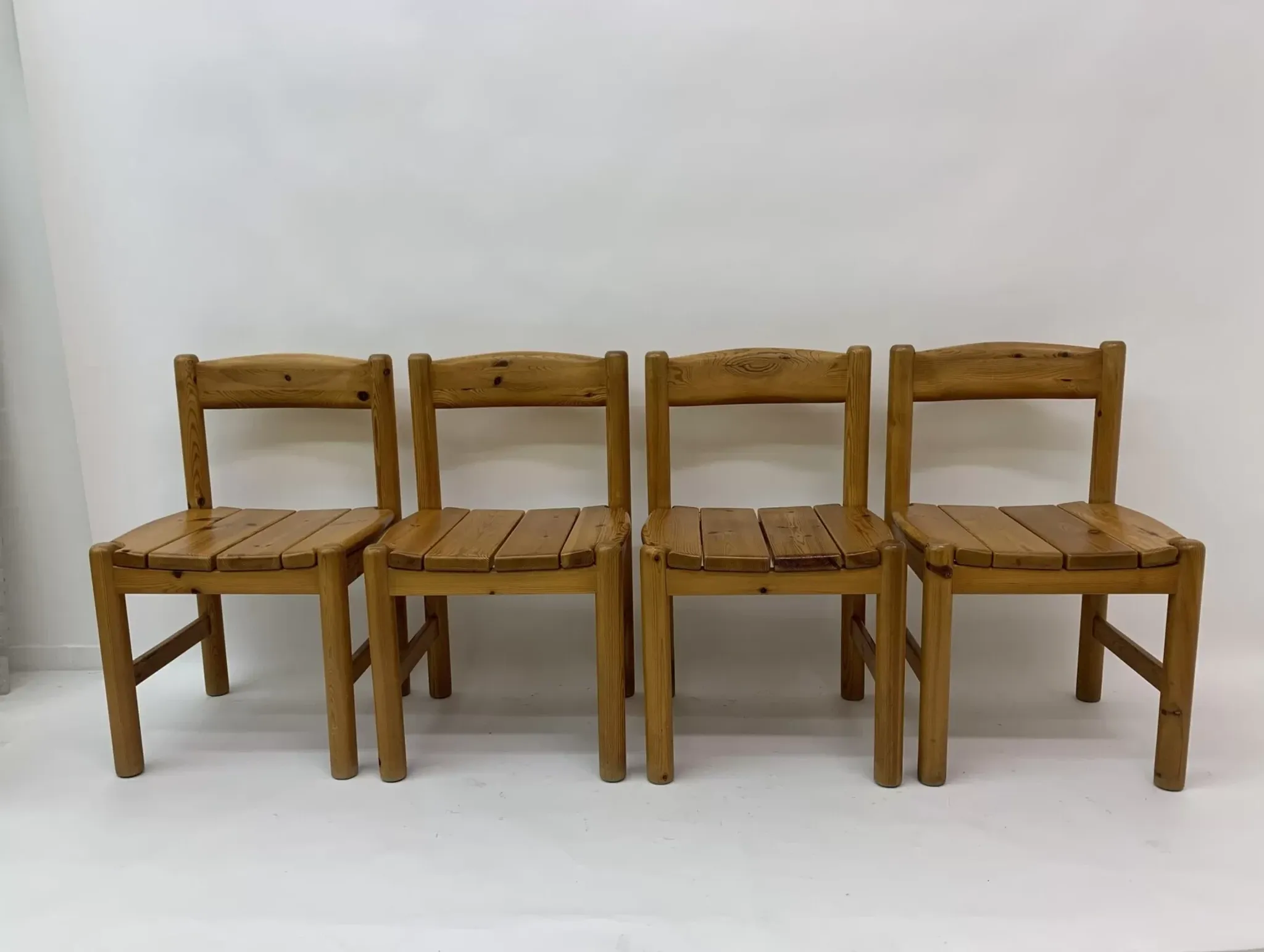 Set of 4 Rainer Daumiller dining chairs, 1970s