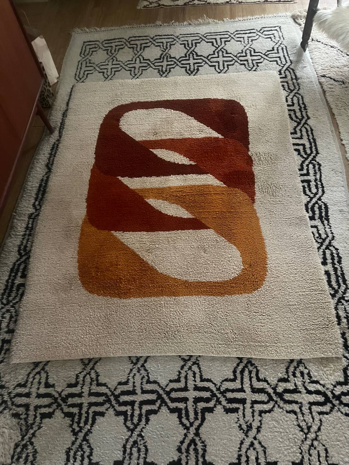 70s wool rug