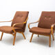 Pair of midcentury armchairs by jaroslav šmídek for jitona, 1960´s