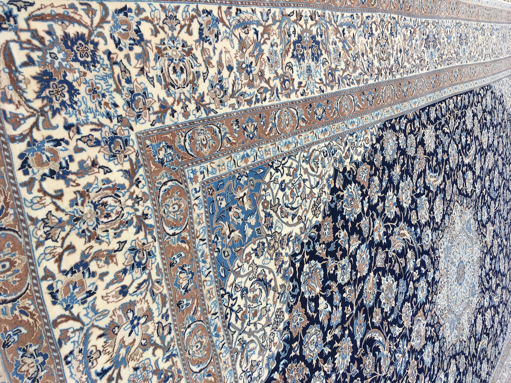 Persian Nain Carpet 3.65m x 2.38m