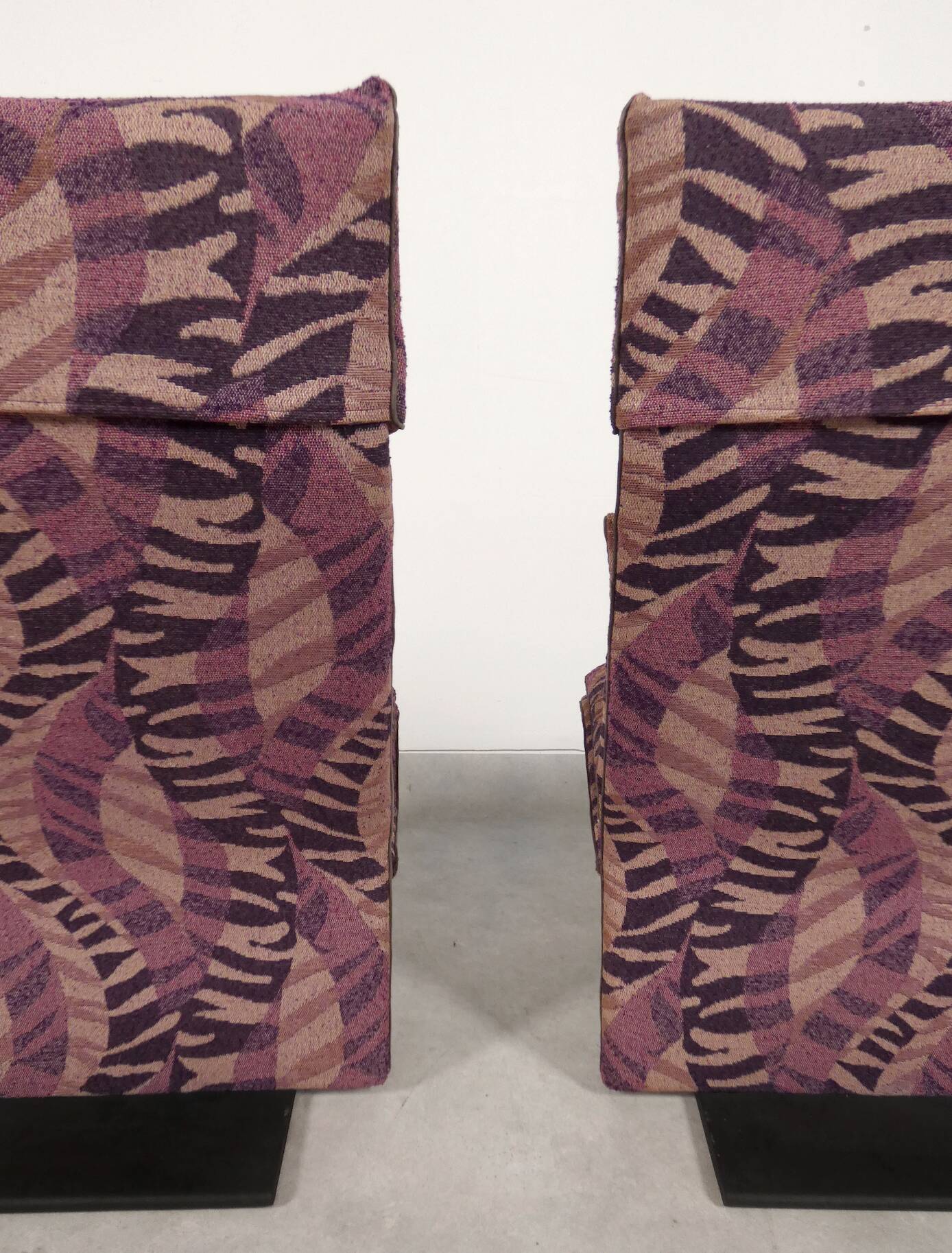 Saporiti chairs in Missoni fabric