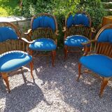 4 western chairs