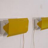 Vintage Scandinavian wall lights from the 1970s