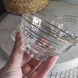 50s champagne glasses