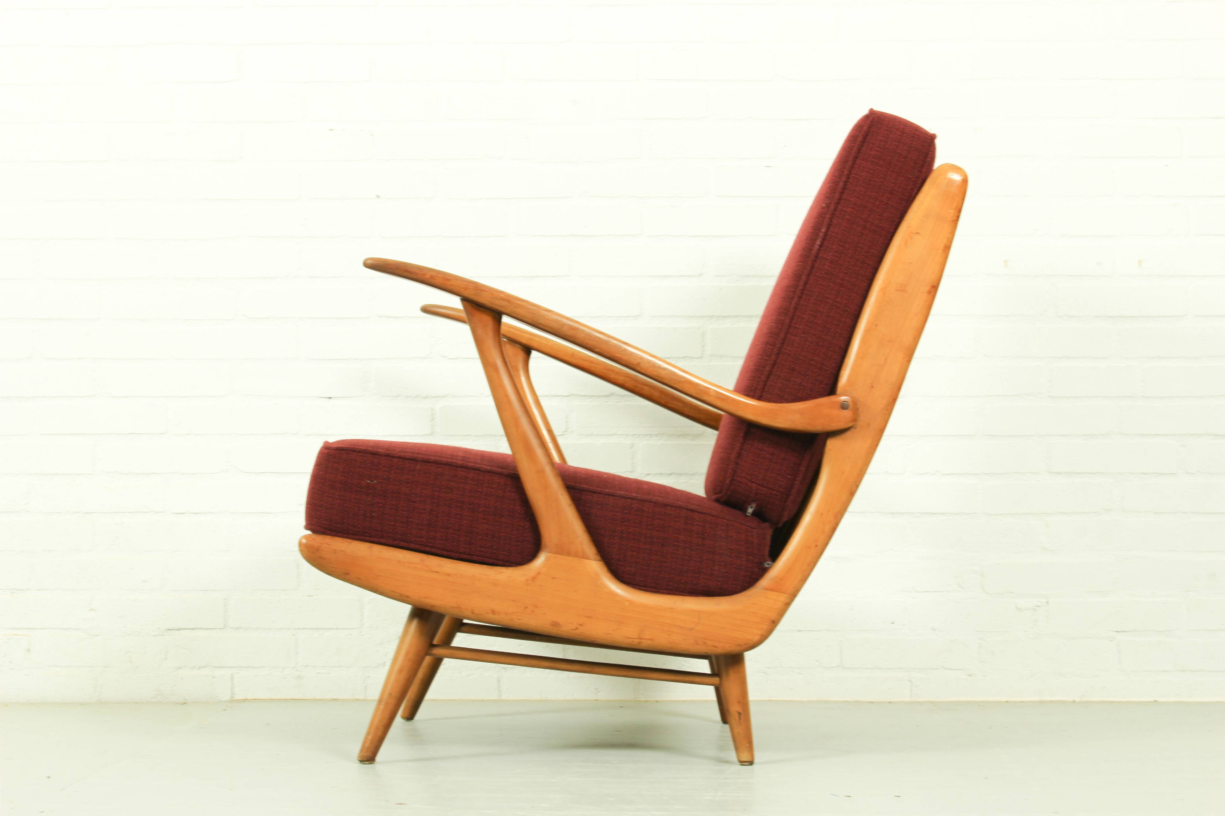 Canapés et fauteuils lounge au design vintage Sprij / Spuij’s, années 1960